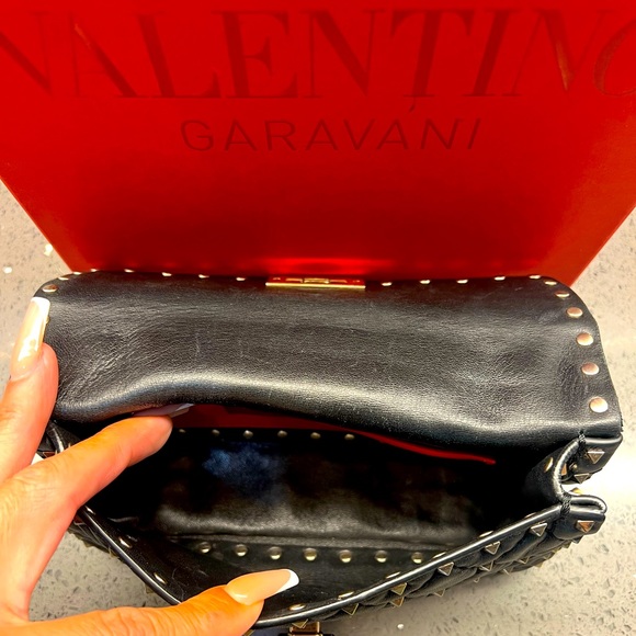 Valentino Napa Small Rockstud Spike Bag Small - Picture 12 of 16